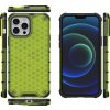 Kryt Honeycomb s TPU Bumperem pro iPhone 13 Pro Max zelený