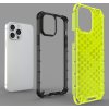 Kryt Honeycomb s TPU Bumperem pro iPhone 13 Pro Max zelený