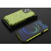 Kryt Honeycomb s TPU Bumperem pro iPhone 13 Pro Max zelený
