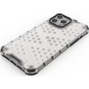 Kryt Honeycomb s TPU Bumperem pro iPhone 13 Pro Max červený