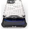 Kryt Honeycomb s TPU Bumperem pro iPhone 13 Pro Max červený