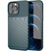 TPU puzdro Thunder Case Flexibilné, odolné a pevné pre iPhone 13 Pro Max zelené