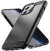 Carbon kryt Flexibilní TPU kryt pro iPhone 13 Pro Max černý
