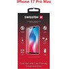 SKLO SWISSTEN FULL GLUE, COLOR FRAME, CASE FRIENDLY PRO APPLE IPHONE 17 PRO MAX ČERNÉ
