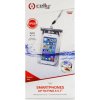 Univerzální voděodolné pouzdro CELLY Splash Bag pro telefony 5,7 ", bílé