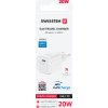 SWISSTEN SÍŤOVÝ ADAPTÉR GaN 1x USB-C 20W POWER DELIVERY BÍLÝ