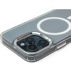 Trblietavý kryt MagSafe kompatibilný pre iPhone 17 - polopriehľadný