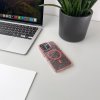 Třpytivý kryt MagSafe kompatibilní pro iPhone 17 - růžový
