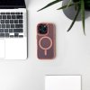 Třpytivý kryt MagSafe kompatibilní pro iPhone 17 Pro Max - růžový