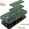 Silikonové pouzdro Wozinsky Kickstand Case se stojánkem pro iPhone 13 mini, tmavě modré