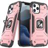 Pouzdro Wozinsky Ring Armor s stojánkem, odolné a robustní, pro iPhone 13 růžovo-zlaté