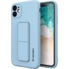 Silikonové pouzdro Wozinsky Kickstand Case se stojánkem pro iPhone 12 Pro Max světle modré