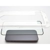 Tvrzené sklo 9H s montážním rámečkem pro iPhone 14 Plus Wozinsky Premium Glass - černé