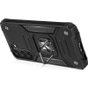 Wozinsky Ring Armor case for Samsung Galaxy S23+ armored cover magnetic holder ring black