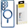 Wozinsky galvanicky potažený kryt Magsafe pro Samsung Galaxy S24 FE - modrý