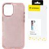 Pouzdro Wozinsky Glitter pro Samsung Galaxy S24 FE - růžové s třpytkami