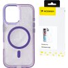 Wozinsky Glitter Case MagSafe pro Samsung Galaxy S24 FE - fialový s třpytkami