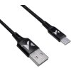 Wozinsky kabel USB - microUSB 2,4A 1m černý (WUC-M1B)
