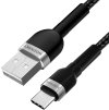 Wozinsky WNBAC2 USB-A / USB-C 2.4A kábel 2 m - čierny