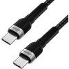 Kabel Wozinsky WNBCC1 USB-C / USB-C PD 65W 1 m - černý