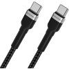 Kabel Wozinsky WNBCC1 USB-C / USB-C PD 65W 1 m - černý