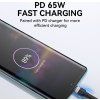 Kabel Wozinsky WNBCC1 USB-C / USB-C PD 65W 1 m - černý