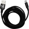 Wozinsky kábel USB - USB typu C 2,4A 2m čierny (WUC-C2B)