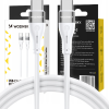 Wozinsky WSTCC2 USB-C / USB-C PD 65W kabel 2 m - bílý