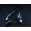 Wozinsky WUCLC1 Lightning - USB-C kabel 36W 480Mb/s 1m - černý