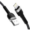 Wozinsky WNBAL2 USB-A / Lightning 2.4A kábel 2 m - čierny