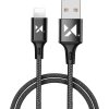 Wozinsky kabel USB - Lightning 2,4A 1m černý (WUC-L1B)