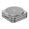 Cubenest 3v1 Qi2.2 Skládací bezdrátová magnetická nabíječka SQ312 Ultra šedá