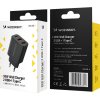 Wozinsky CWCUCB 30W USB-C / 2 x USB-A nástenná nabíjačka - čierna