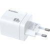 Wozinsky CGWCW 65W USB-A / 2 x USB-C GaN nabíječka do zásuvky - bílá