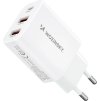 Nabíjačka Wozinsky CWCUCW 30W USB-C / 2 x USB-A do siete - biela