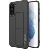 Silikonový kryt Wozinsky Kickstand pro Samsung Galaxy S21 + 5G černý