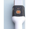 Kabel Dudao L9C Max 240W PD USB-C - USB-C 2m - bílý