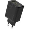 Dudao A29C 65W GaN nabíječka do zásuvky + USB-C kabel - černá