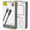 Kabel Dudao L7C USB-C - USB-C 100W s LED displejem 1m - černý