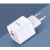 Nabíjačka do steny GaN 33W PPS USB C/USB Dudao A13Pro - biela