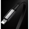 Baseus Golden Loop 3in1 Extendable Cable USB - micro USB / Lightning / USB-C 3.5A 35cm - 120cm black (CAMLT-JH01)