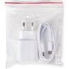 Nabíjačka Samsung EP-TA200EWE USB-A 15W s káblom EP-DR140AWE USB-A - USB-C (OOB Bulk - náhradné balenie) - biela