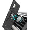 Odolný hybridní kryt Wozinsky Ring Armor + magnetický držák pro Samsung Galaxy A23 modrý