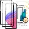 Tvrzené sklo Wozinsky 2x Full Glue pro Samsung Galaxy A54 5G 9H s černým rámečkem na celou obrazovku