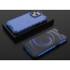 Kryt Honeycomb s TPU Bumperem pro iPhone 13 Pro modrý