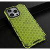 Kryt Honeycomb s TPU Bumperem pro iPhone 13 Pro zelený