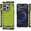 Kryt Honeycomb s TPU Bumperem pro iPhone 13 Pro zelený
