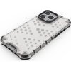 Kryt Honeycomb s TPU Bumperem pro iPhone 13 Pro zelený