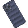 Pouzdro Magic Shield pro iPhone 13 Pro, flexibilní obrněný kryt, tmavě modrý