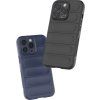 Pouzdro Magic Shield pro iPhone 13 Pro, flexibilní obrněný kryt, tmavě modrý